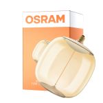 Osram Vintage 1906 LED E27 Special Filament Smoke 12W 550lm - 818 Ekstra Varm Hvid | Dæmpbar - Erstatter 40W
