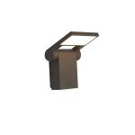 Ansell LED Vægbelysning Tempo 90D Vipbar Grafit 10W 685lm - 830 varm hvid | IP54