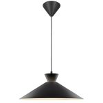 Nordlux Dial 45 Pendel Lampe Metal Sort | Egnet til 1x E27