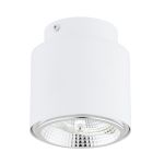 Emibig Loftlampe Nano Stål Hvid | Egnet til 1x GU10 (AR111) - Max 12W