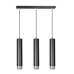 Emibig Pendel Lampe Kibo Stål Sort | Egnet til 3x GU10 - Max 10W