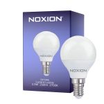 Noxion Lucent Lustre LED E14 Kugle matt 2.5W 250lm - 827 ekstra varm hvid | erstatter 25W