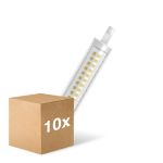 Fordelspakke 10x Osram Slim Line LED R7s 118mm 12W 1521lm - 827 ekstra varm hvid | erstatter 100W