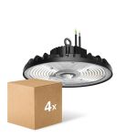 Fordelspakke 4x Noxion LED Highbay Ecowhite V2.0 200W 32000lm 120D - 840 Kold Hvid | IP65 - 1-10V Dæmpbar