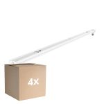Fordelspakke 4x Noxion Lysrender Click V2 LED T8 | Egnet til 1x 120cm LED Lysrør