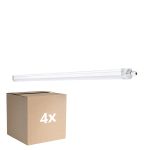 Fordelspakke 4x Ledvance LED Vandtæt Lysrender 33W 3960lm - 840 Kold Hvid | 120cm