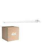 Fordelspakke 4x Ledvance LED Vandtæt Lysrender 50W 6100lm - 840 Kold Hvid | 150cm