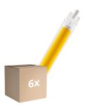 Fordelspakke 6x Osram LED Slim Line R7S LED R7S 118mm Klar 8W 806lm - 840 Kold Hvid | Erstatter 60W