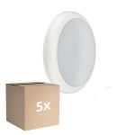 Fordelspakke 5x Philips LED Væglampe Ledinaire WL070V Gen 2 Hvid 17W 1700lm - 830-840 CCT | 300mm - IP65