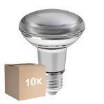 Fordelspakke 10x Ledvance Performance LED spot E27 R80 8.5W 670lm 36D - 827 ekstra varm hvid | erstatter 100W