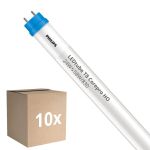 Fordelspakke 10x Philips LED Lysrør T8 CorePro (EM/Mains) High Output 24W 2500lm - 830 Varm Hvid | 150cm - Erstatter 58W