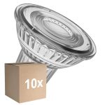 Fordelspakke 10x Ledvance LED Spot GU10 PAR16 7W 750lm 36D - 840 Kold Hvid | Dæmpbar - Erstatter 100W