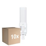 Fordelspakke 10x Philips CorePro PL-C LED 360D 6.9W 980lm - 830-840-865 CCT | 2-Pinde - Erstatter 18W