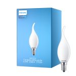 Philips Corepro LED Kerte E14 Bent-tip Matt 2.2W 250lm - 827 Ekstra Varm Hvid - Erstatter 25W