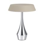 Eglo Bordlampe Turcio Stål Krom 5W 310lm - 825-830-840 CCT | IP44 - Touch Dæmpbar - USB-C