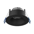 Noxion LED Spot Ares Dyb ring Sort 6W 540lm 927-940 3CCT - med Indre Ring Sort | Udsnit 68mm