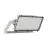 Ledvance LED Projektør Max Aluminium Grå 600W 84000lm 65x120D - 740 Kold Hvid | IP66 - Asymmetrisk