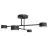 Emibig Loftlampe Halo Stål Sort | Egnet til 4x GX53 - Max 8W