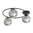 Emibig Loftlampe Sopra Stål Sort | Egnet til 3x E14 - Max 10W