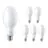 Fordelspakke 6x Philips TrueForce Core LED E27 HPL/SON matt 18W 3000lm 300D - 830 varm hvid | erstatter 80W
