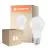 Fordelspakke 6x Ledvance Classic LED E27 Pære matt 8.8W 806lm - 827 ekstra varm hvid | dæmpbar - erstatter 60W