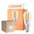 Fordelspakke 6x Osram LED Special E14 Tubular Pære T26 Filament Klar 2.8W 250lm - 827 Ekstra Varm Hvid | Dæmpbar - Erstatter 25W