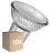 Fordelspakke 10x Ledvance LED Spot GU10 PAR16 8W 750lm 36D - 827 Ekstra Varm Hvid | Erstatter 100W