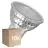 Fordelspakke 10x Ledvance LED Spot GU10 PAR16 6.1W 575lm 60D - 830 Varm Hvid | Erstatter 80W
