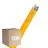 Fordelspakke 10x Ledvance LED Lysrør T8 Superior (EM/Mains) High Output 18W 2000lm - Gul | 120cm - Erstatter 36W