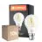 Fordelspakke 10x Ledvance Classic Performance LED Pære B22d Pære filament klar 4W 470lm - 827 ekstra varm hvid | erstatter 40W