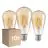 Fordelspakke 10x Fordelspakke 3x Eglo LED Edison E27 Filament Rav 4W 400lm - 822 Ekstra Varm Hvid | Erstatter 40W