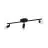 Eglo Loftlampe Buzz-LED Stål Sort 3x2.8W 3x250lm - 830 Varm Hvid | IP20 - Inkl. 3x GU10