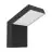 Eglo Vægbelysning Grottazzolina Aluminium Sort 10W 1280lm - 830 Varm Hvid | IP65