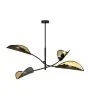 Emibig Loftlampe Lotus Stål Sort | Egnet til 4x E14 - Max 10W