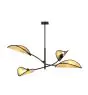 Emibig Loftlampe Lotus Stål Sort | Egnet til 4x E14 - Max 10W