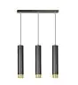 Emibig Pendel Lampe Kibo Stål Sort | Egnet til 3x GU10 - Max 10W