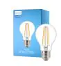 Philips Corepro LED Pære E27 Pære klar 7W 806lm - 827 ekstra varm hvid | erstatter 60W