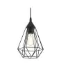 Eglo Pendel Lampe Tarbes Sort | IP20 - Egnet til 1x E27 