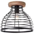 Brilliant Avia Loftlampe Metal Træ Sort | 300mm - Egnet til 1x E27