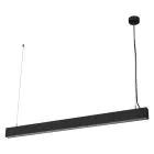 Ledvance LED Office Line Cuboid Loft Sort 42W 4400lm - 840 Kold Hvid | 3-Trin Dæmpbar 