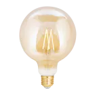 WiZ Smart LED E27 Globe Filament Rav 125mm 6.5W 720lm - 820-845 Justerbar Hvid | Dæmpbar - Erstatter 50W