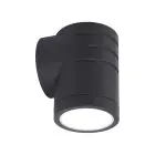 Ansell LED Vægbelysning Reef sort 5W 425lm 90D - 830-840-860 CCT | IP65 - Op og ned - Udendørs