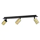 Emibig Loftlampe Zen Stål Sort | Egnet til 3x GU10 - Max 10W