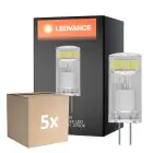 Fordelspakke 5x Ledvance Performance LED Capsule Klar G4 1.5W 200lm - 827 Ekstra Varm Hvid | Erstatter 20W