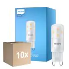 Fordelspakke 10x Philips CorePro LED Capsule G9 Matt 2.7W 300lm - 827 Ekstra Varm Hvid | Dæmpbar - Erstatter 25W