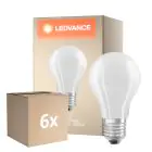 Fordelspakke 6x Osram Classic LED E27 Pære Filament Matt 11W 1521lm - 840 Kold Hvid | Dæmpbar - Erstatter 100W