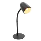 Eglo Bordlampe Carlo Stål Sort | Egnet til 1x E14